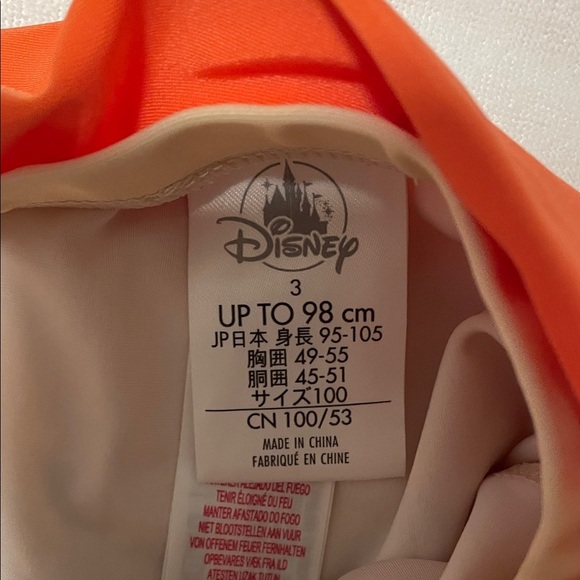 Disney  Moana Deluxe swimsuit for girls size 3T - Picture 4 of 7